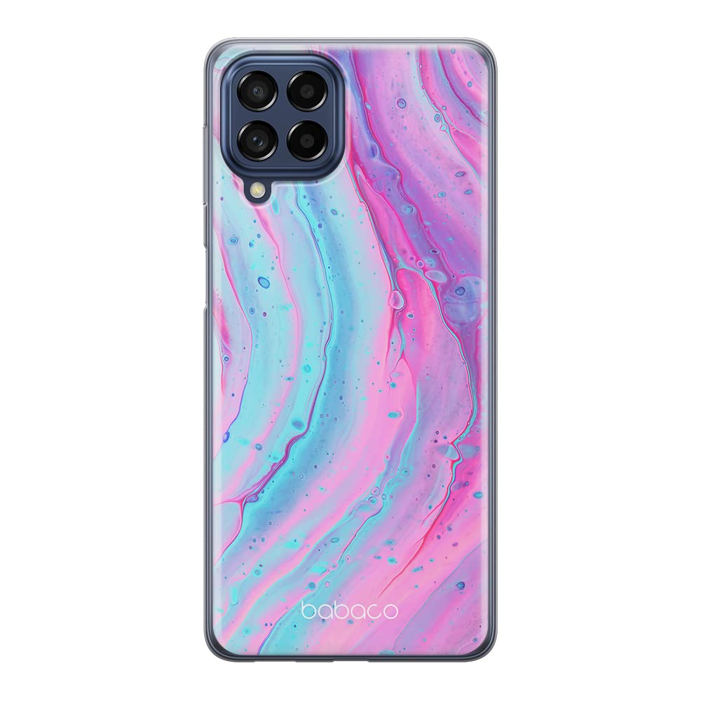 Babaco ERT GROUP mobile phone case for Samsung M53 5G original and officially Licensed pattern Abstrakt 012 optimally adapted to the shape of the mobile phone, case made of TPU