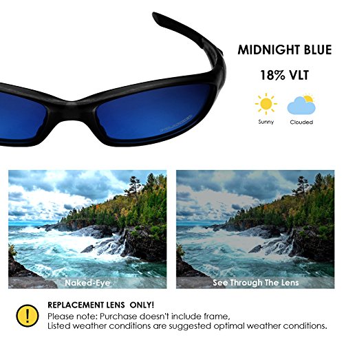 Image of BLAZERBUCK Anti-salt Polarized Replacement Lenses for Oakley Straight Jacket 2007 Sunglass