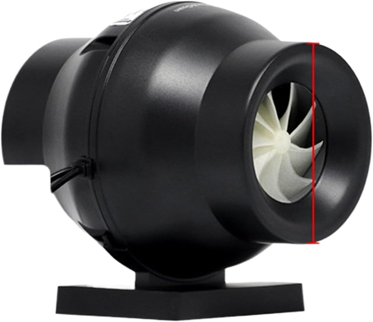 110 pipe booster exhaust fan 4 inches(Plug-in type (with hose clamp*2))