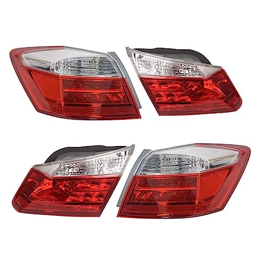 Luz trasera de coche con reflectores de alta visibilidad para Accord 9 3