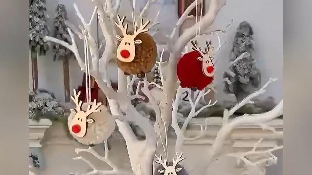 ZXTGBQ - 25 palline per decorare l'albero di Natale in acrilico trasparente da 7,5 cm con 2