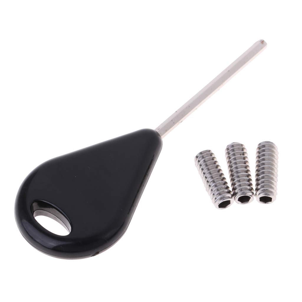 VMS INDIA Surfboard Fin Screws and Hex Key Fit for Future Fin System-image-15