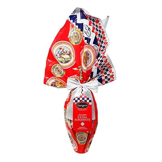 Uovo di Pasqua lavorazione Artigianale cioccolata finissima al latte con sorpresa 500 gr