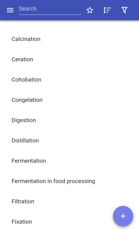 Chemical processes - App on Amazon Appstore