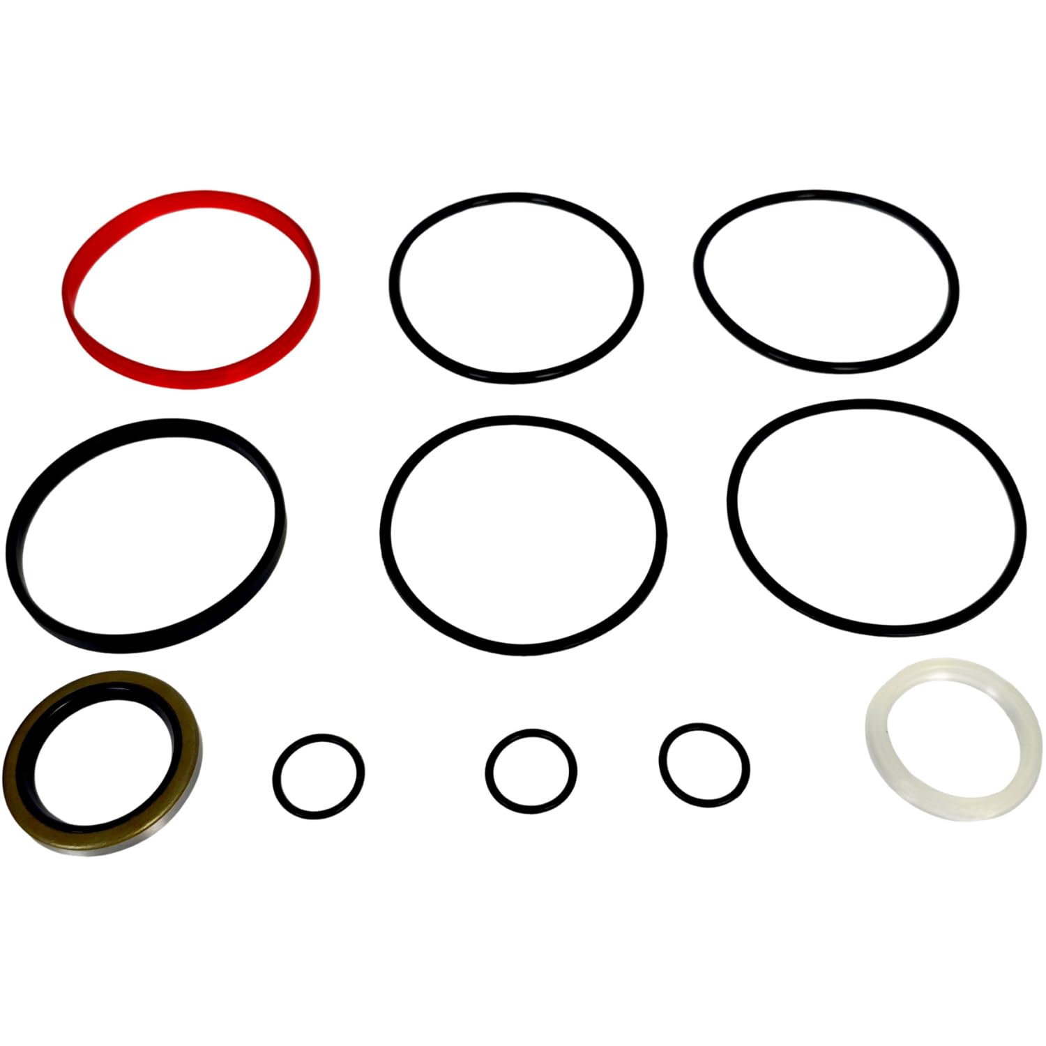 caho ⭐︎新品MEER. THIN RUBBER CUTSEW XYZIL 50017622 Hydraulic Cylinder Seal Kit Compatible with Bush