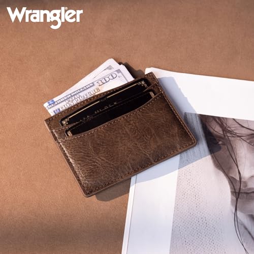 Image of Montana West X Wrangler Credit Card Holder Small Wallets Woman Rfid Blocking Ultra Thin Card Wallet for Ladies Female