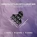 Curl Keeper Claw Clips for Thick & Thin Hair, Roller Jaw Clamps (12-Pack) - Wide Teeth Large Hair Clips for Women - Supports & Creates Volume - Hair Styling Accessories are Lightweight & Easy Clean