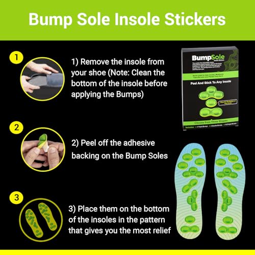 Insole Stickers by Bump Sole - Plantillas para alivio del dolor miniatura 4