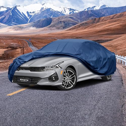 Image of Kaugung Heavy Duty Car Cover Custom Fit Kia K5 (2020-2025),Waterproof All Weather Resistant Outdoor Sun Rain Dust Snow Protection with Anti-Theft Lock.(USA Warehouse,Within 3-7 Days)