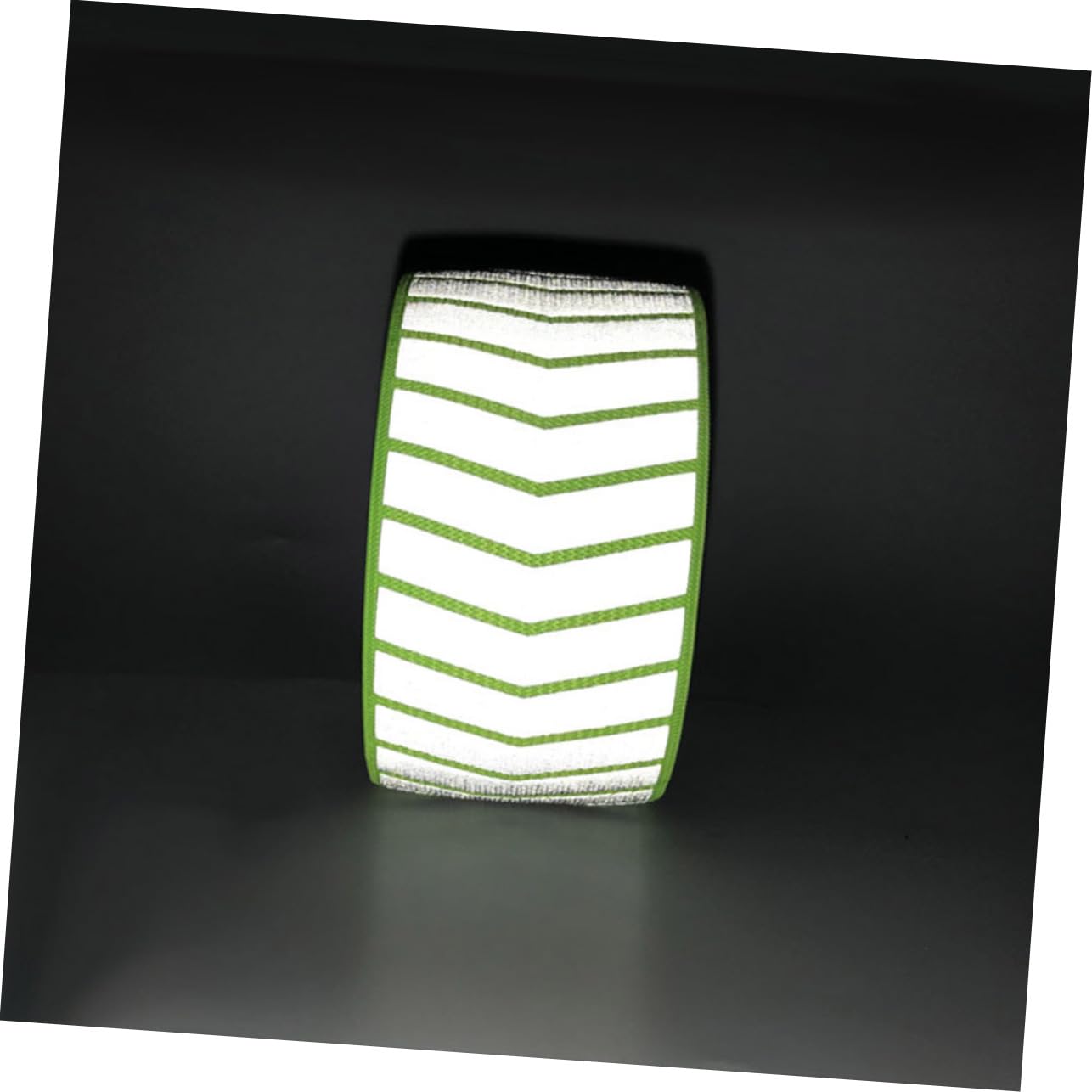 TOYANDONA Reflektierendes Armband Fluoreszierend Sport Armbinden Sicherheitsband Reflektoren Männer Beleuchtet Armbänder Laufgürtel Reflektorbänder Bands Green