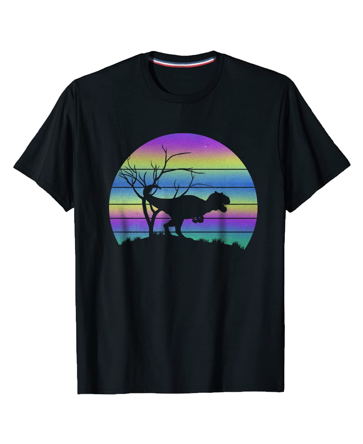 YONSHOWMen's Color Changing Graphic T-Shirts Novelty Tee Shirt Short Sleeve for Man