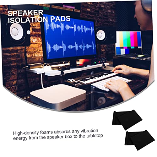 2pcs Almohadillas de Aislamiento Acústico Alta Densidad Espuma para Altavoces para Atenuar Ruido y Vibraciones miniatura 6