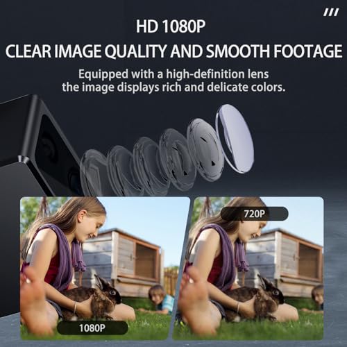 Hidden mini camera-security spy surveillance camera-pet/child/nanny security camera-compatible with 512G,featuring motion detection,automatic night vision and loop recording,suitable for home/office - Image 6