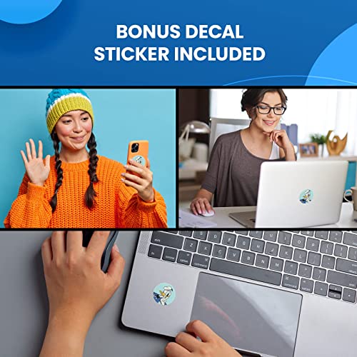 Support smartphone pour bureau à la maison motif Donald Duck bleu