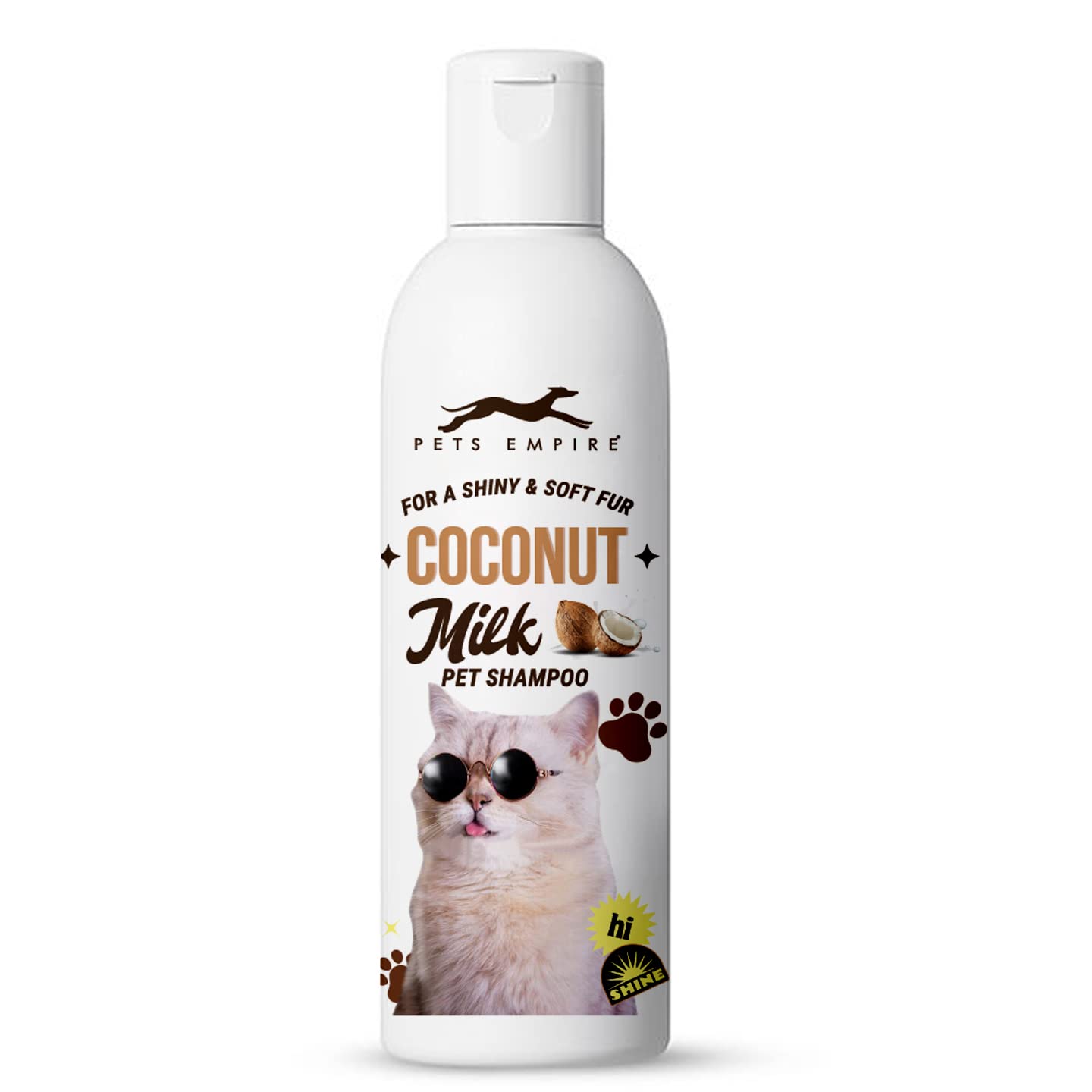 Pets Empire Naturally Organic Body Shampoo for Pets,Pack of 1 (Coconut Milk, 200ML) (B085NTM8N4) Amazon Price History, Amazon Price Tracker