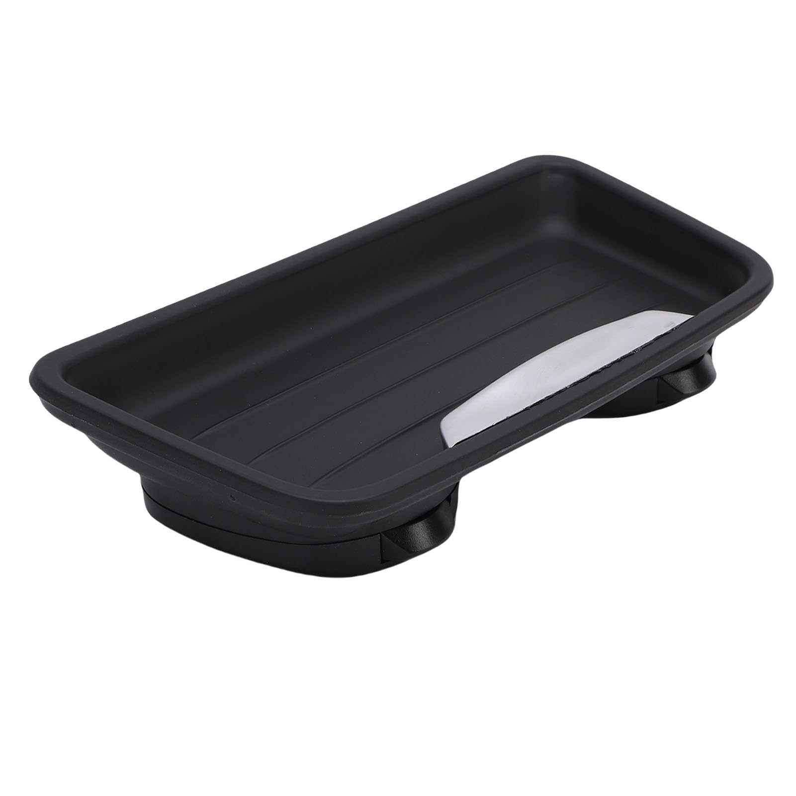 Jeffergarden Copertura del Vassoio Portabicchieri della Console Centrale ABS Nero Inserto di Ricambio per Organizer Console Inferiore OEM 51169232068 per F30 F32 F36 Aggiornamento Interni Dal 2012