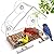 BTFSZ Clear Window Bird Feeder for Outside - Strongest Suction Cups 360° View Acrylic Design, Easy Fill & Clean Removable Tray-Perfect Christmasfor Gifts Bird Lovers, Kids, Grandparents,Cat Owners