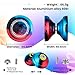 MAGICYOYO V12 Finger Spin Yoyo Professional Responsive Yoyo for Kids 8-12 or Above, Professional yo yo for Beginner, Unresponsive Yo-yo for Advanced, Pro yo yo for FingerSpin Tricks-Black Blue Red