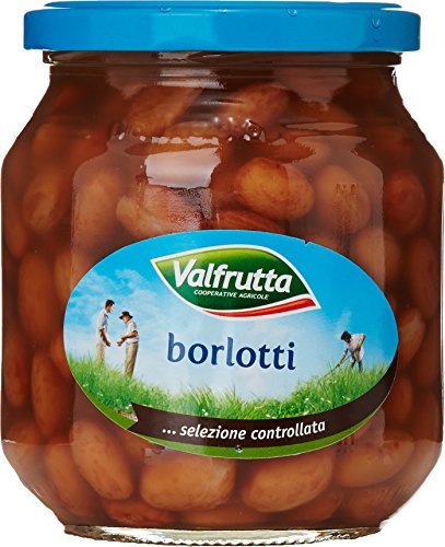 Valfrutta Fagioli Borlotti, senza Glutine, 570g