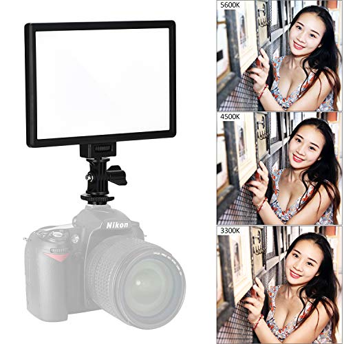 VILTROX L116T CRI95+ Super Slim Dimmable LED Light Panel,Bi-Color 3300K-5600K LED Video Light