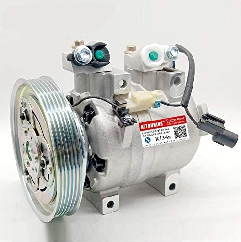 Miniatura 2 de GOWE Compresor de aire acondicionado DKV14C A/C AC para MUSSO FJ 2.9 KORANDO KJ 2.0 2.3 2.9 3.2 6611303110 6926001M200 611303115