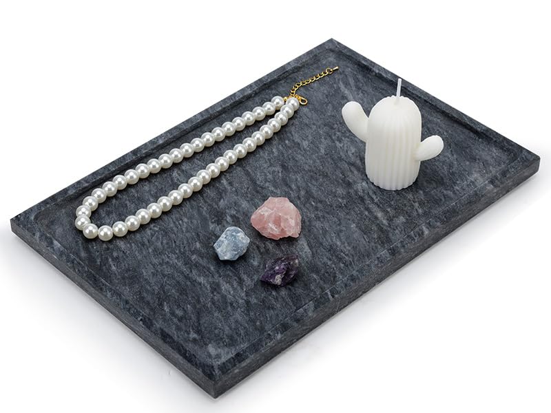 Image of Marble Tray,Pure Vanity Tray,