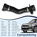Dunviku Engine Upper Radiator Coolant Water Hose Pipe, From Engine To Radiator Heater Hose 17127531579 Compatible with BM E82 E88 E90 E91 E92 128i 323i 325i 328i 330i Z4