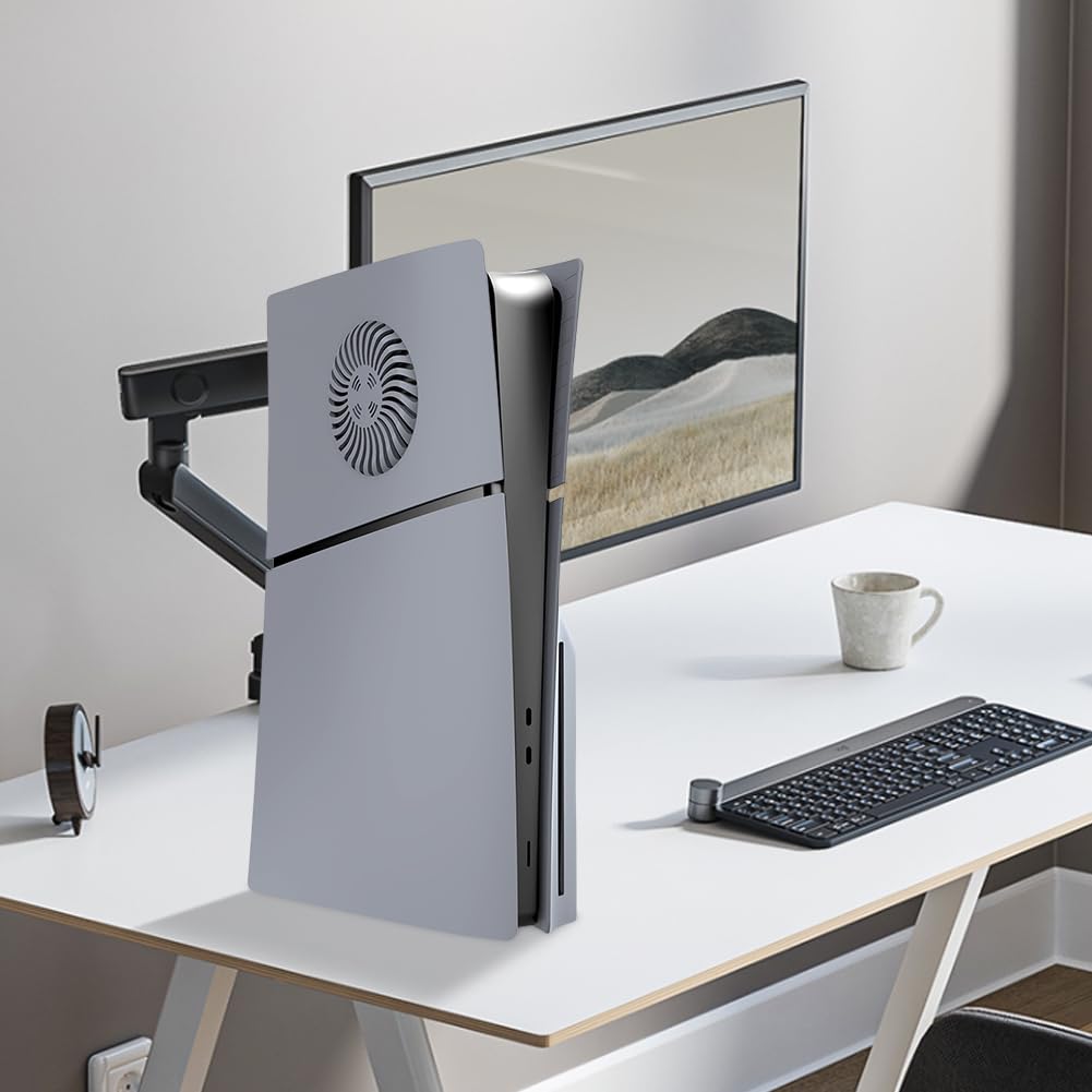 ABS Hard Shell Faceplate con sfiato di raffreddamento per PS5 Slim Disc/Digital Console per SLIM caso di sostituzione