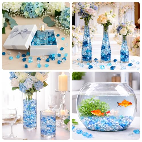 160 piezas cubos de hielo falsos para decoración miniatura 4