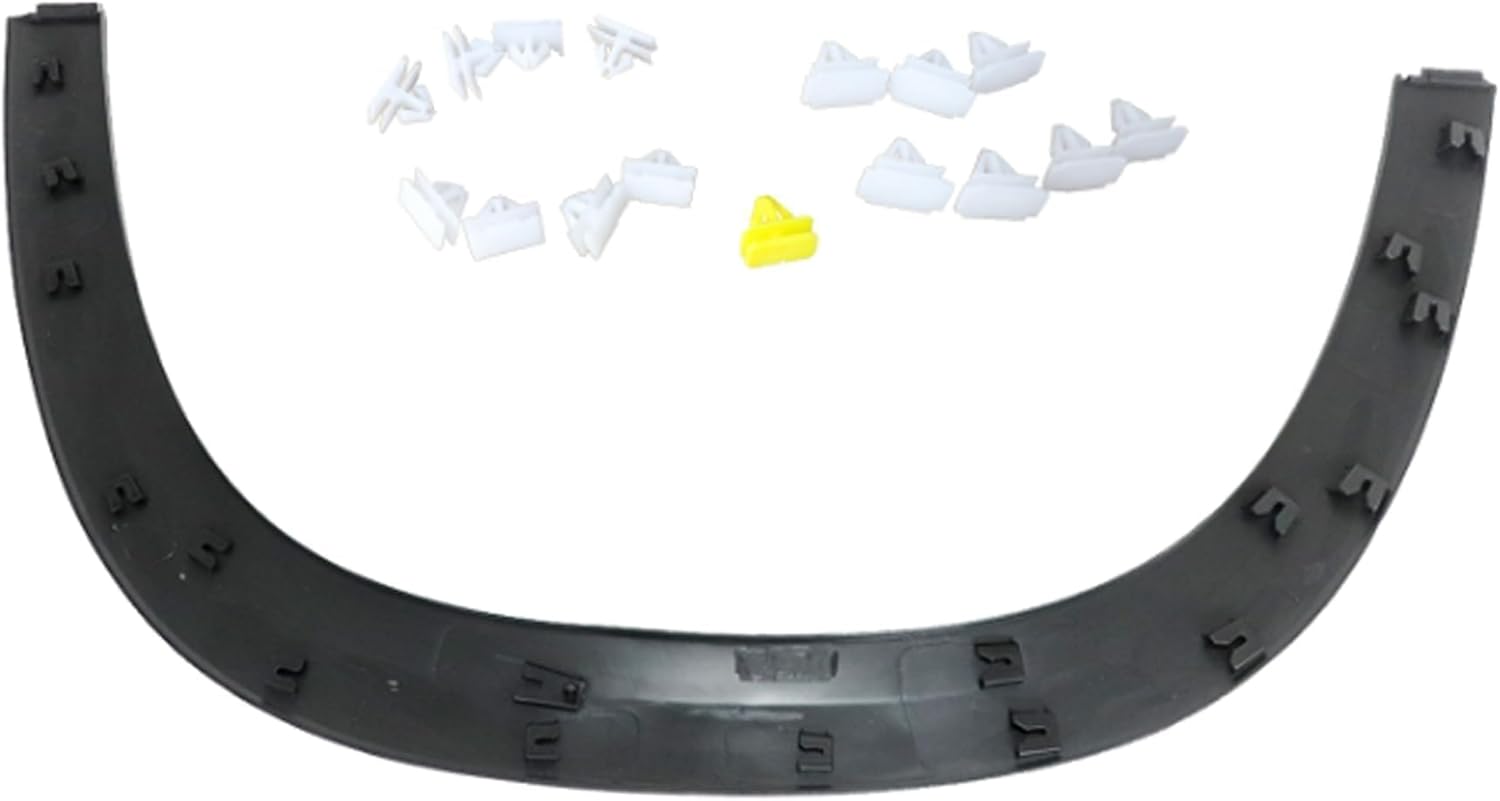 GXARTS Black Right Side Front Fender Flare 42733298 Compatible with Chevrolet Trax 2024 2025