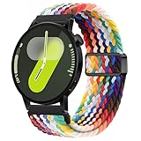 Cinturino da 20 mm, compatibile con Samsung Galaxy Watch 7, cinturino magnetico in nylon Galaxy 6, 5, 4, 44 mm, 40 mm, 5 Pro 45 mm/6 Classic 43 mm, 47 mm, GTS 4 Vivoactive 3 5 6 Loop, misura unica