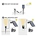 ibasenice Solar Lawn Lamp LED Lighting Tool Warm Light 3000k Waterproof In-ground Landscape Light Garden Decorative Outdoor Ground Plug for Patio Lawn