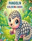  PANGOLIN COLORING BOOK: 50 Fun Coloring Pages and Fascinating Facts About Hyenas for Kids!