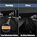 Rovtop Funda para Moto Cubierta-Cubierta de la Moto, Lona Impermeable de Doble...