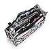 BTSKY Printing Handbag Organizers Inside Purse Insert - High Capacity 13 Pockets Bag Tote Organizer with Handle (Owl)