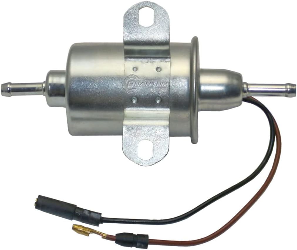 QFS oem Diesel Frame-Mounted Electric Fuel Pump Replacement for Polaris Ranger, Ranger 400, Ranger 500 (Carb), UTV, Ranger 1000 Diesel, Ranger HST, 2004-2018, oem 4010658, 4011492, 4011545, 2521461