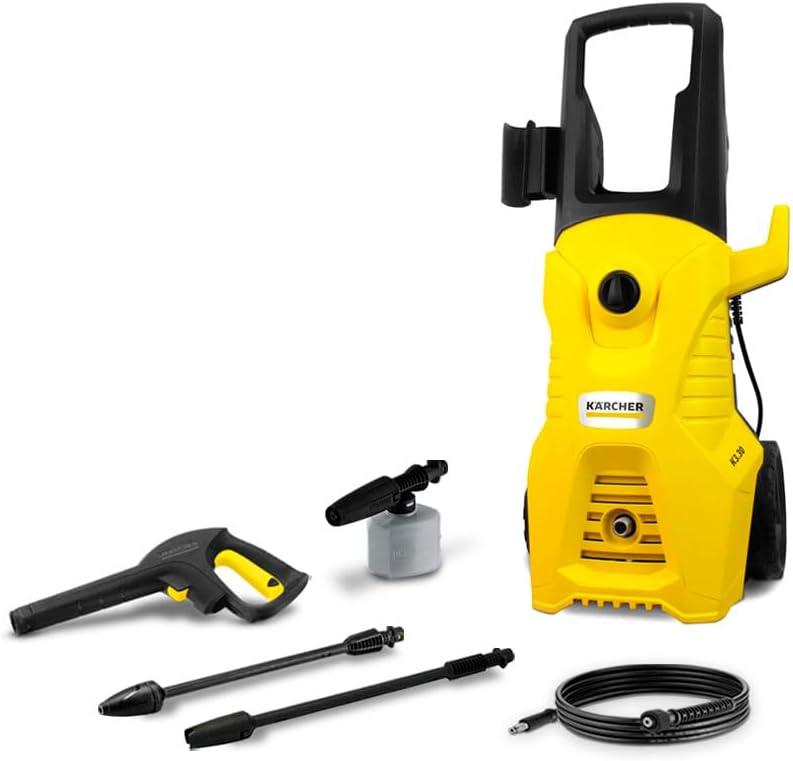 Kärcher K3.30 Pressure Washer with included accessories