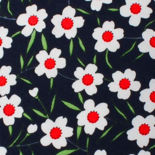 Image of OTAA Floral Necktie Casual Ties for Men - Perfect Neck Tie for Groomsmen Wedding Ties or Formal Occasions
