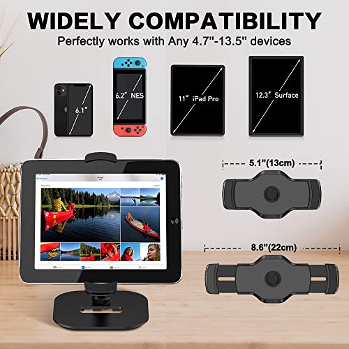 Support pivotant 360 pour tablette 13.5 pouces idéal vitrine et réception - 3