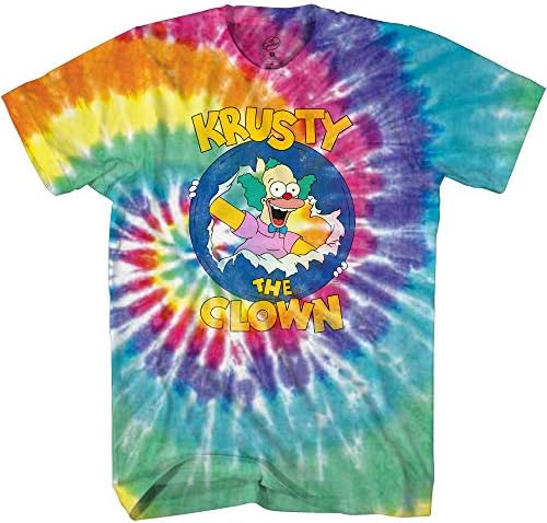 The Simpsons Long Sleeve Shirt Krusty The Clown, Lisa, Bart, Homer Long Sleeve Tee Graphic T-Shirt