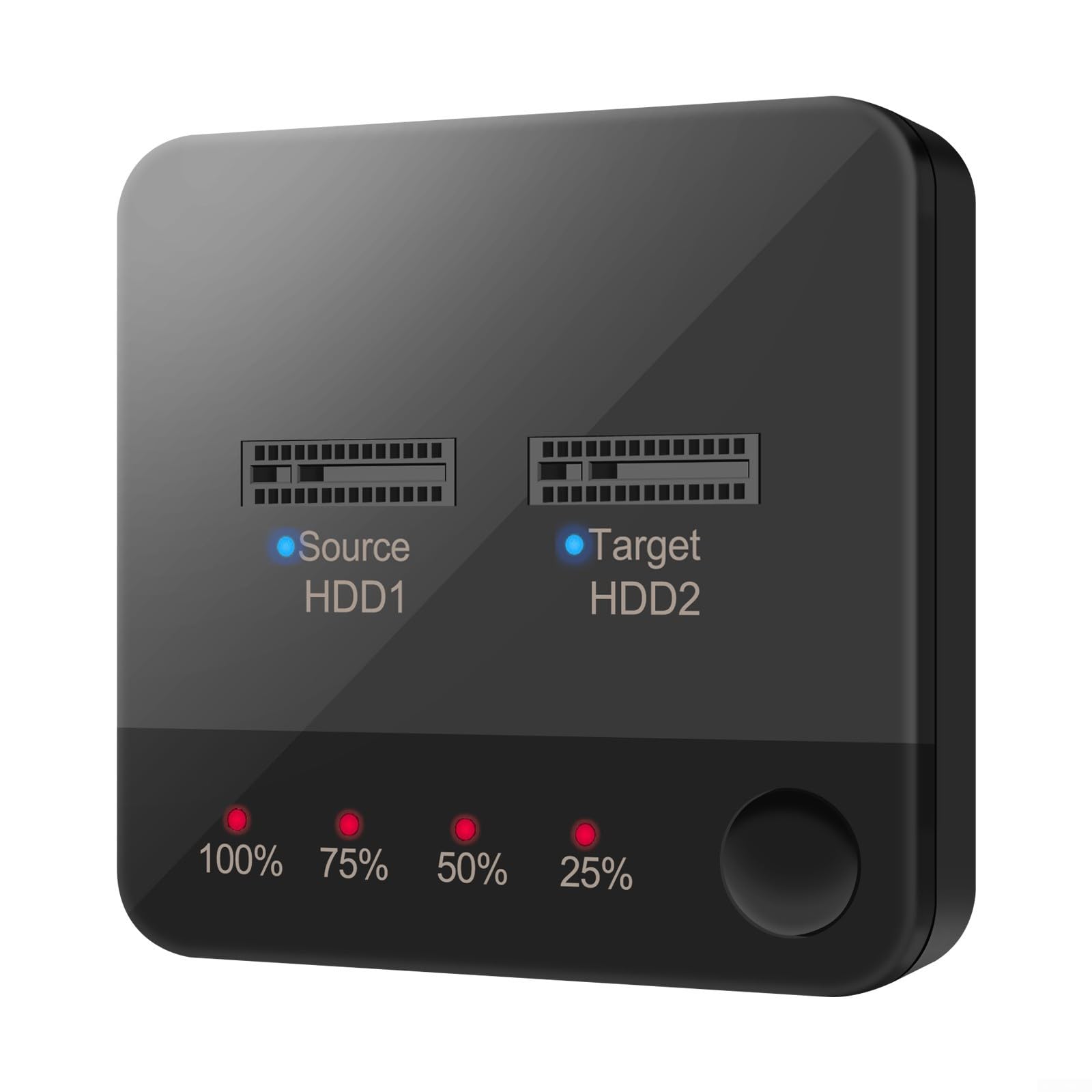 M.2 per stazione clone sata Offline Copy Dual Bay M.2 per stazione clone sata | Funzione di clonazione offline, nessun PC necessario, risparmio di tempo, funzionamento semplice, trasferimento dati sicuro