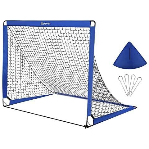 Fussballtore Garten für Kinder, 1,5 x 1,2 m Faltbare Tragbares Fußballtor Cover