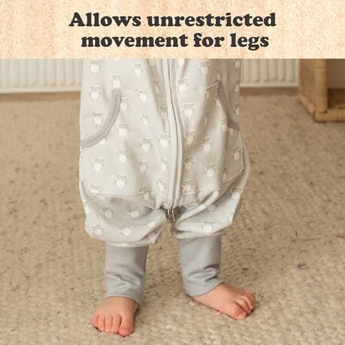 Image of Toddler Sleep Sacks for 2t-3t, 1 Pack Baby Wearable Blanket with Feet, Sleeveless Breathable Sleep Sacks for Baby Boys and Girls