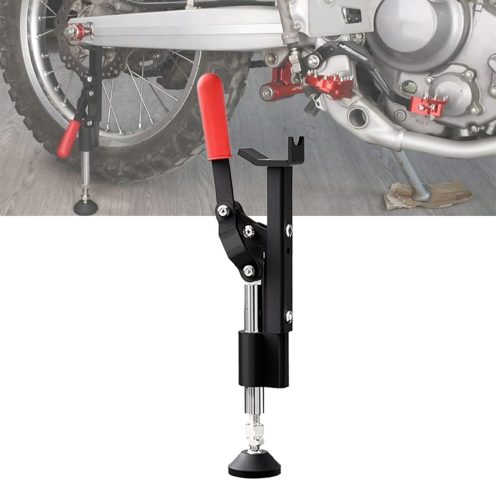 Support Moto,Universel pour Motocross Enduro Supermoto SurRon Talaria Sting | Support Roue Moto,Retrofit Portable Pliable Avant Arrière Support,Support Rouleau Nettoyage Chaine Moto Bequille