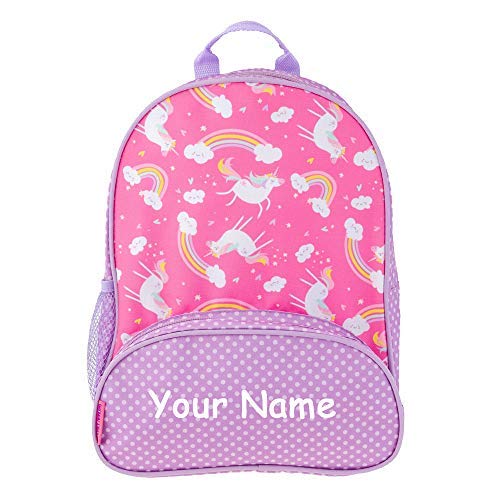 monogrammed unicorn backpack
