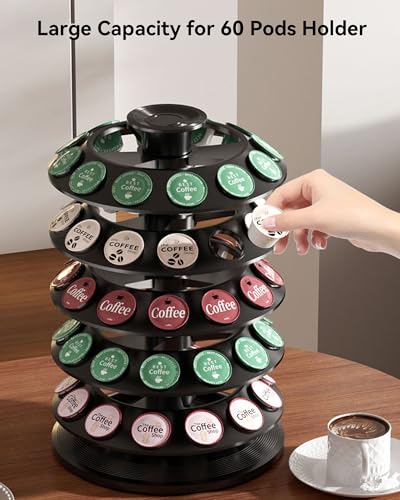Support de capsules de café pour ranger 60 dosettes Nespresso Vertuo Line