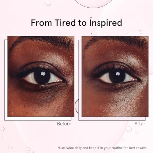 grace & stella Under Eye Brightener with Cooling Metal Rollerball - Ceramide & Caffeine Eye Cream for Puffy Eyes - Travel Size Toiletries - Vegan Skincare (15ml / 0.51floz) - Image 6