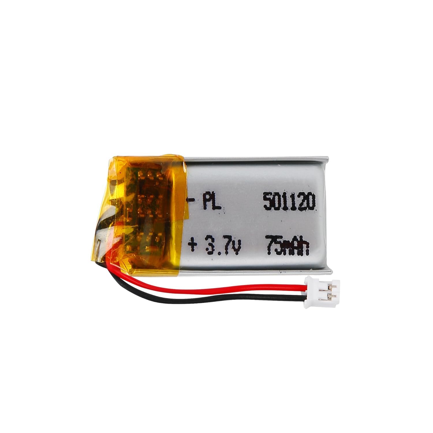 Batería Lipo 3.7V, 380mAh 702030 a Iones de Litio con conexión 2P-PH con Paso 2,0 mm — view 50