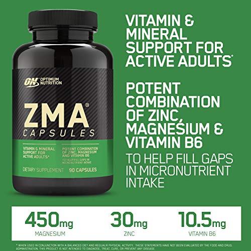 Optimum Nutrition Zinc Magnesium Aspartate, Zinc for Immune Support