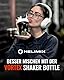 Helimix 2.0 Vortex Eiweiß Shaker Flasche, 800 ml (28 oz) - Portabler Shake Becher für Protein Shake & Smoothie - Keine Mixkugel, Schneebesen oder Klumpen - Fitness Shaker Spülmaschinenfest & BPA-frei